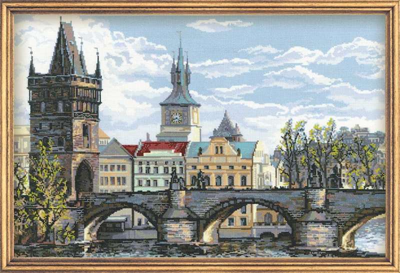 Набор для вышивания крестом «Прага. Карлов мост» (1058)