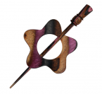 Деревянный зажим для шали KnitPro Symfonie Lilac, Garnet. Арт.20821