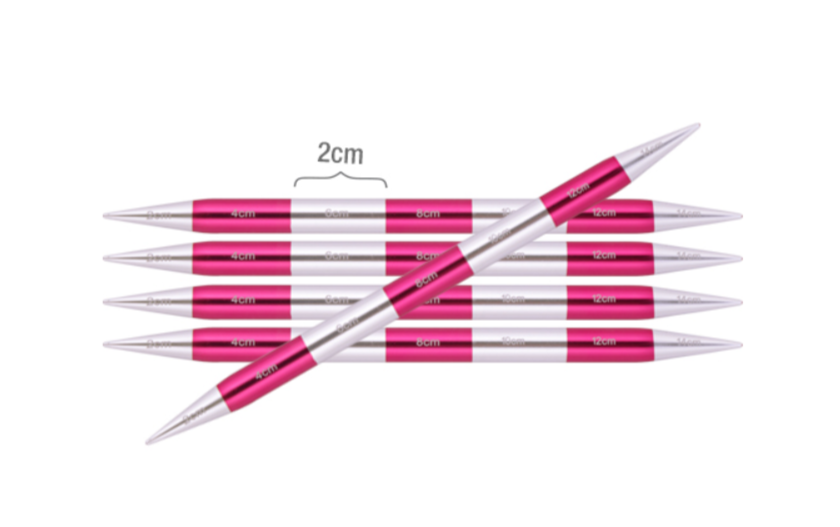 Чулочные спицы KnitPro SmartStix длиной 14 см
