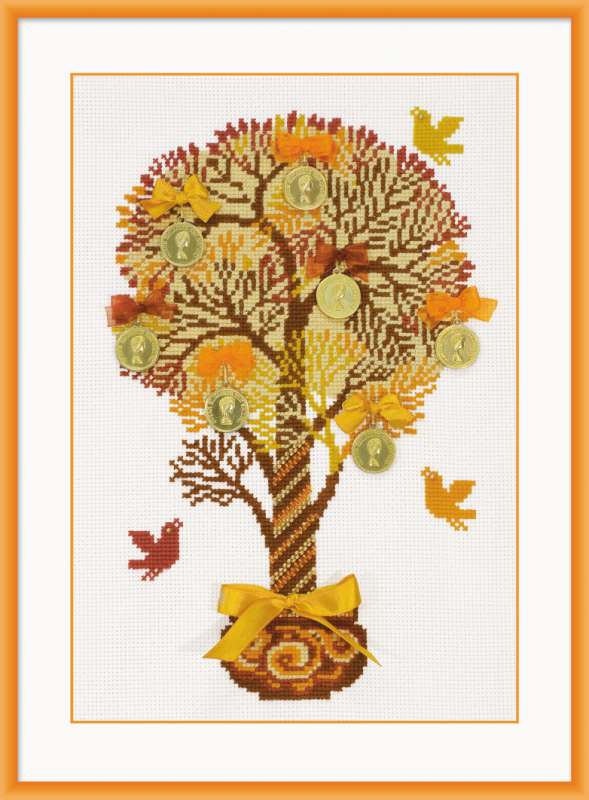 Набор для вышивания крестом «Денежное дерево» (1294)
